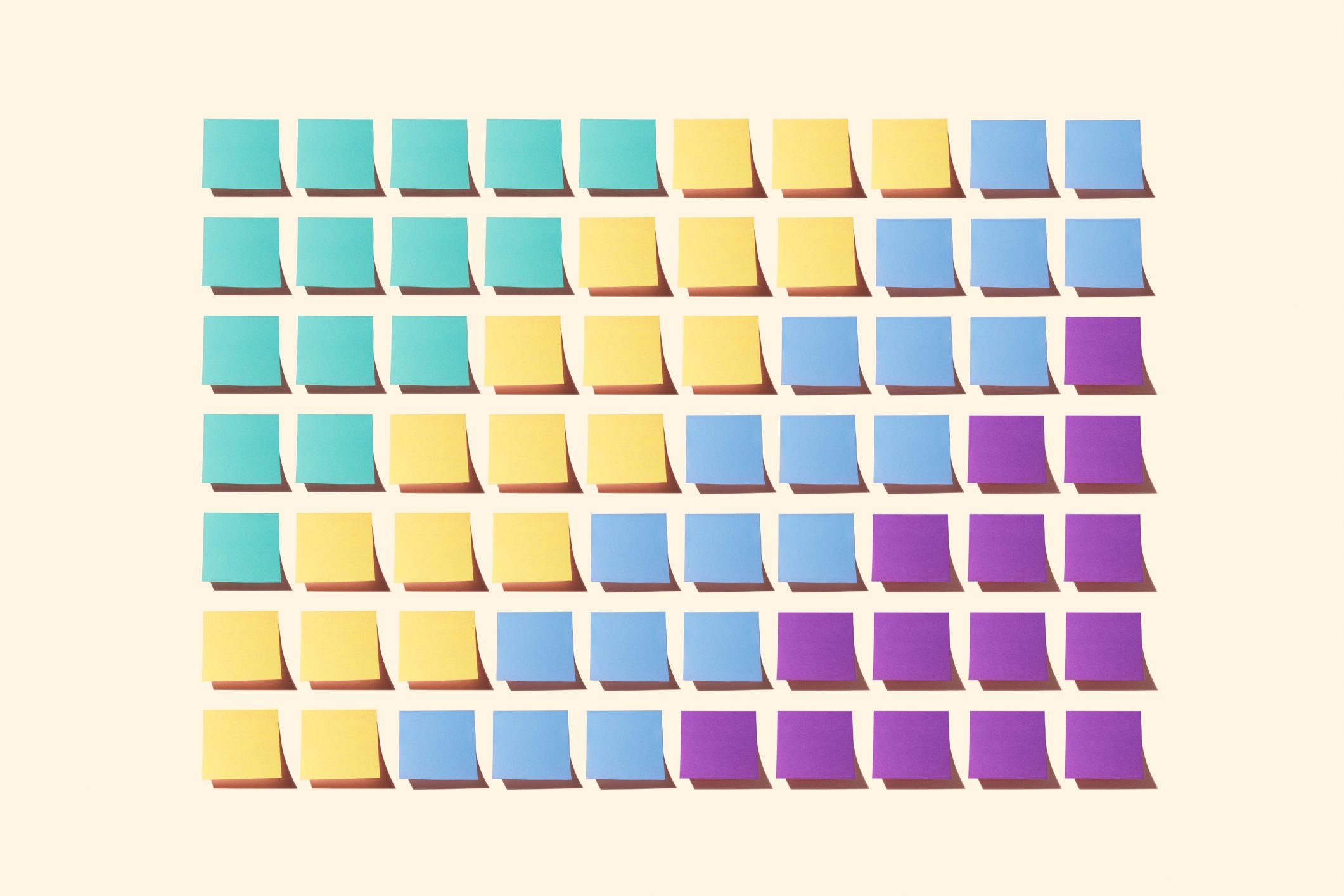 Adhesive Notes Collection Pattern