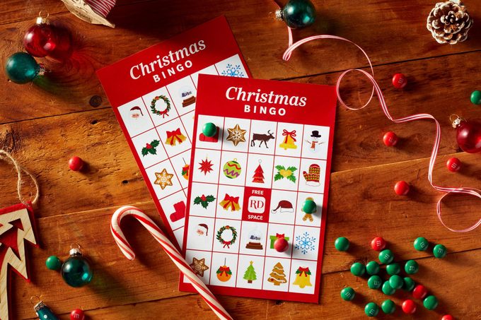 Free Printable Christmas Bingo Cards for the Holidays