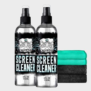 Two spray bottles labeled 