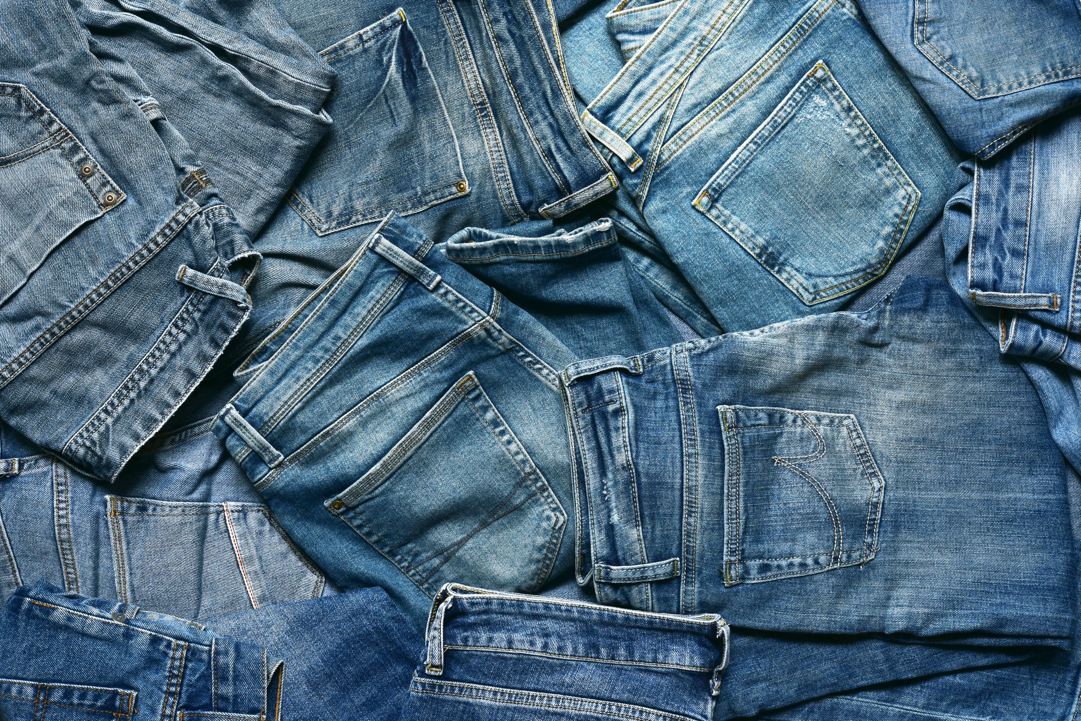 blue denim
