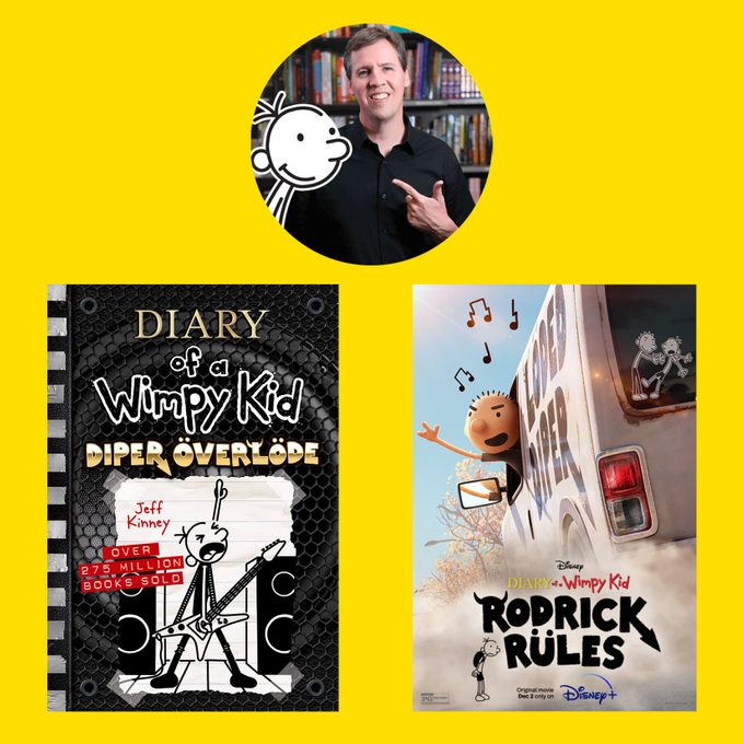 Jeff Kinney on the Latest Diary of a Wimpy Kid Book and His Disney+ Film