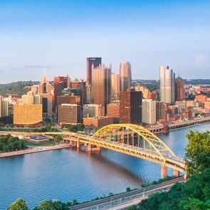 Panoramic View Of Pittsburgh