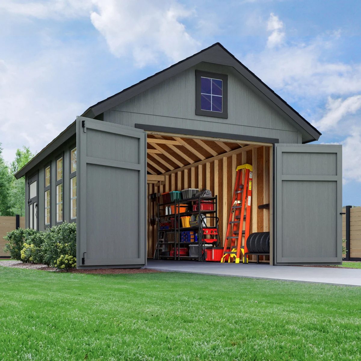 Deluxe Backyard Sheds 