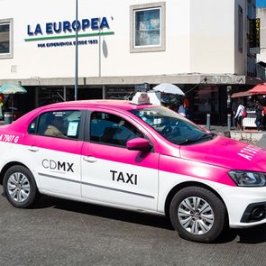 Here's What It Means When You See A Pink Taxi