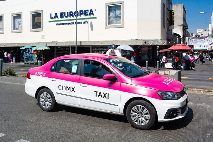 Here’s What It Means When You See a Pink Taxi