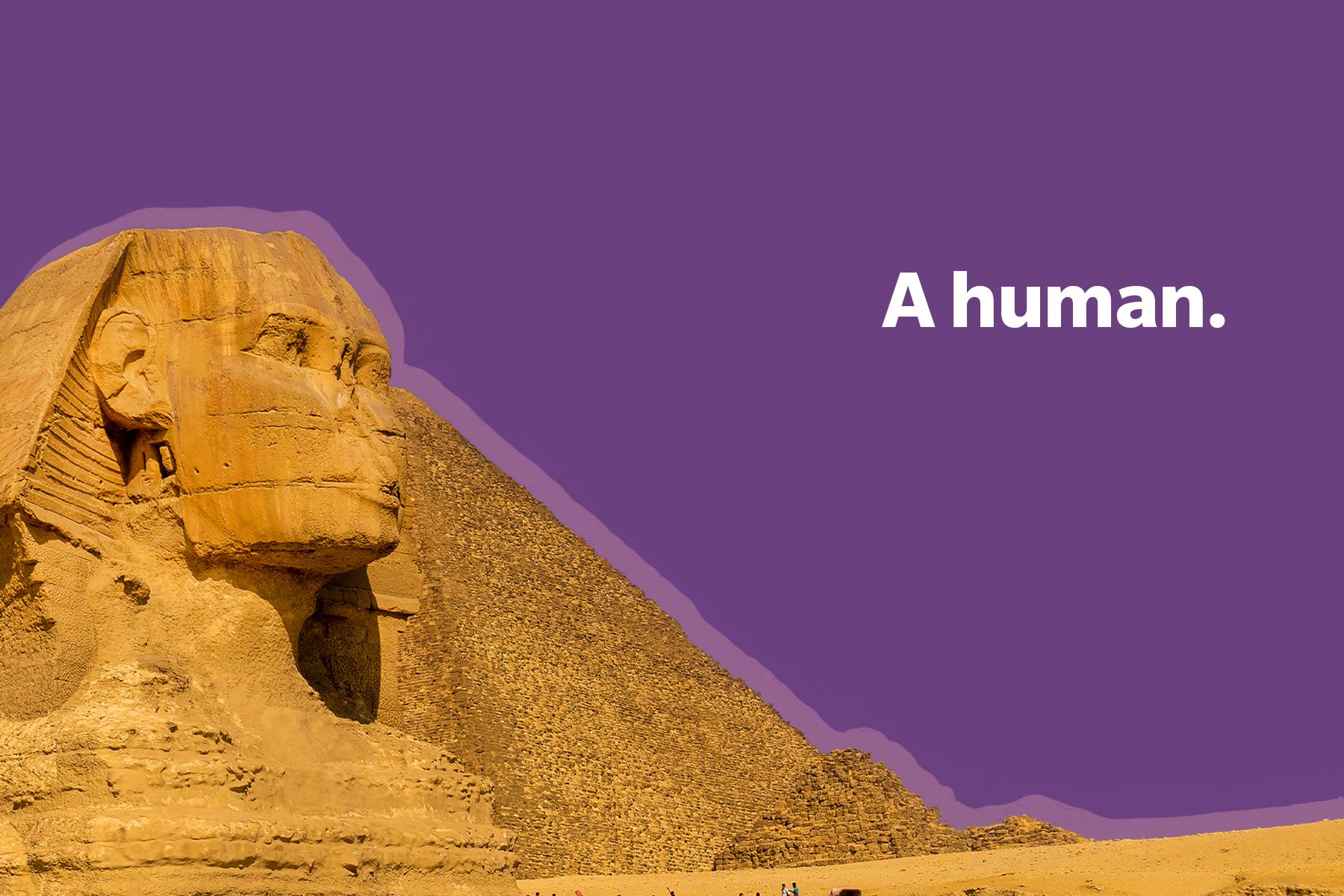 Most Famous Riddles In History on purple background