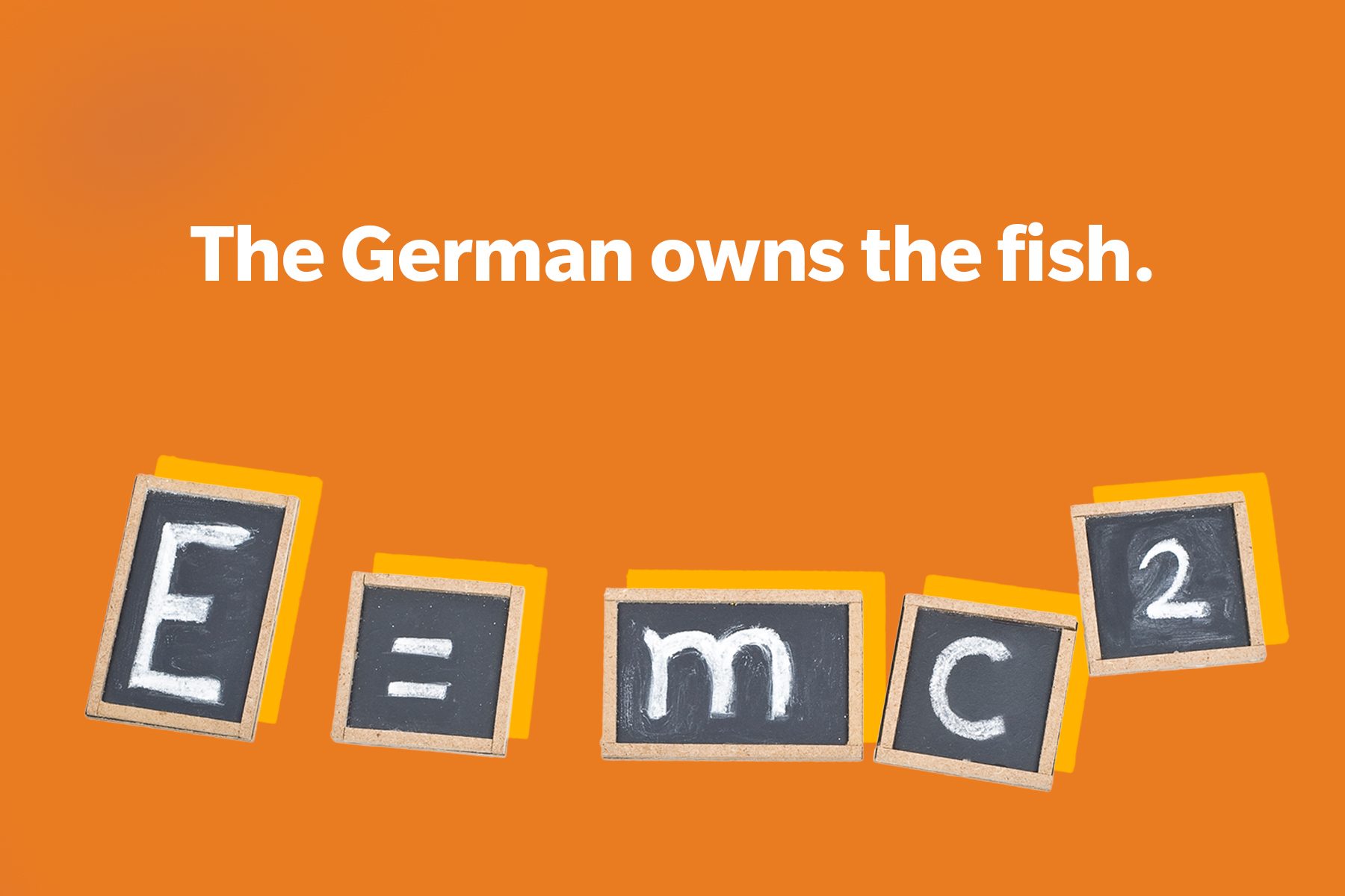 Most Famous Riddles In History on orange background