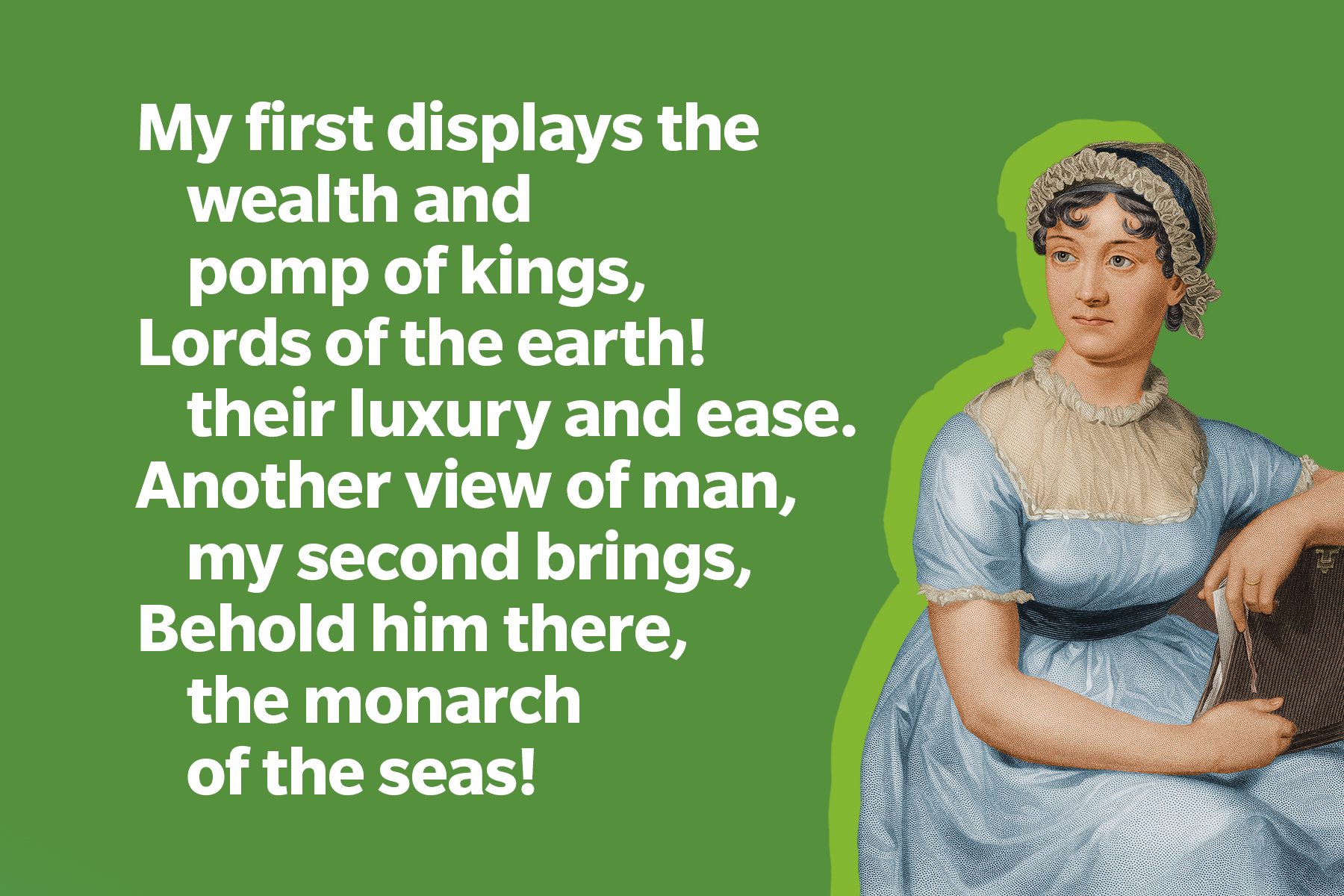 Most Famous Riddles In History on green background
