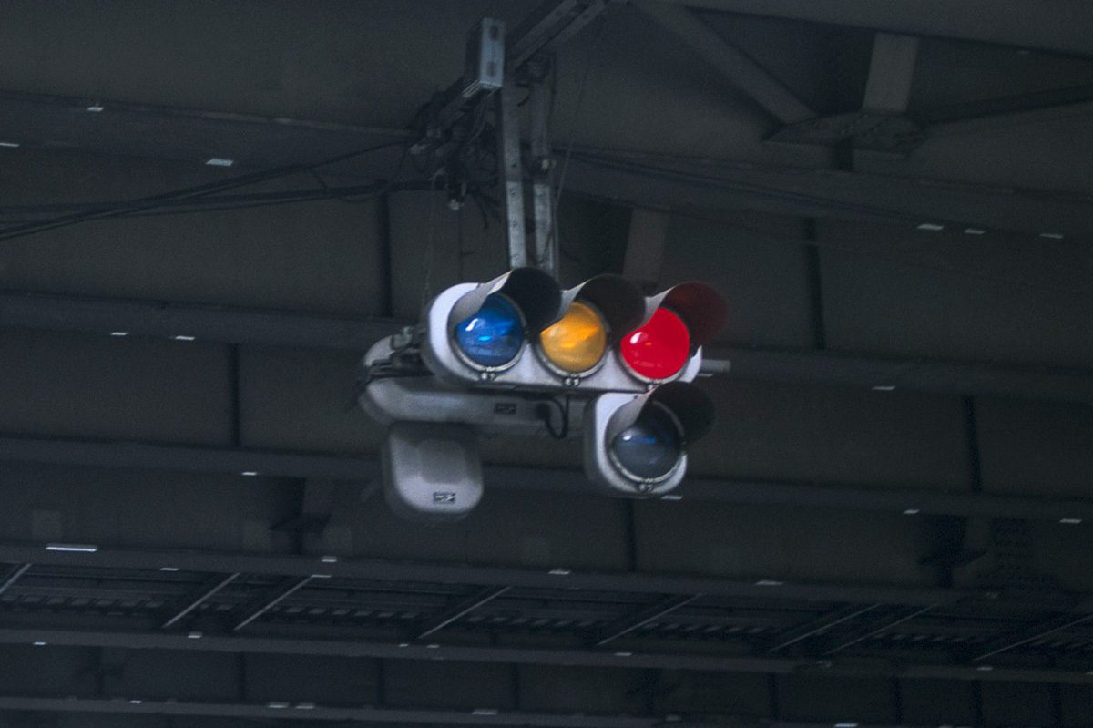 traffic lights in Tokyo, Japan