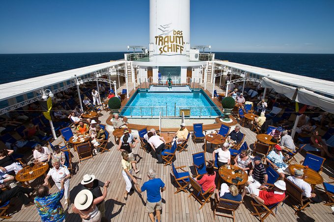 This Is the Dirtiest Part of a Cruise Ship, According to the CDC