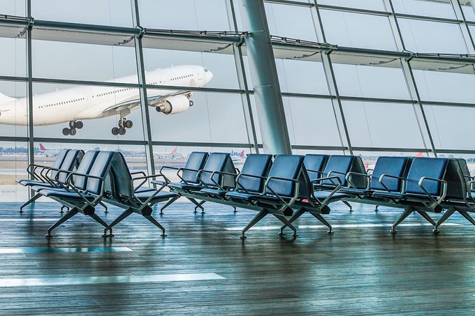 This Is the Surprising Reason Airport Gate Seats Are Bolted to the Ground
