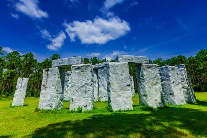 Stonehenge (Bamahenge), Barber Marina, Alabama, United States of America, North America