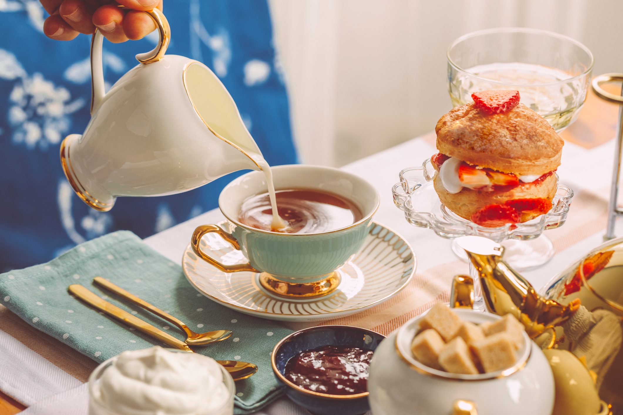 Afternoon tea for two