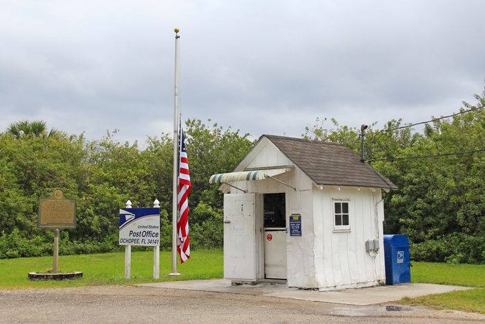 Ochopee - Smallest Post Office Building in the United States