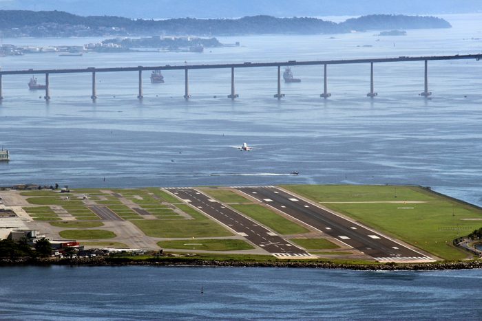 Santos Dumont Airport in Rio de Janeiro