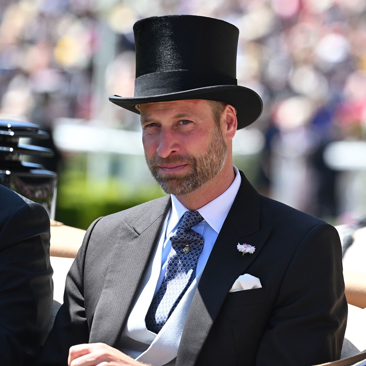 Prince William, Prince of Wales attends day two of Royal Ascot at Ascot Racecourse
