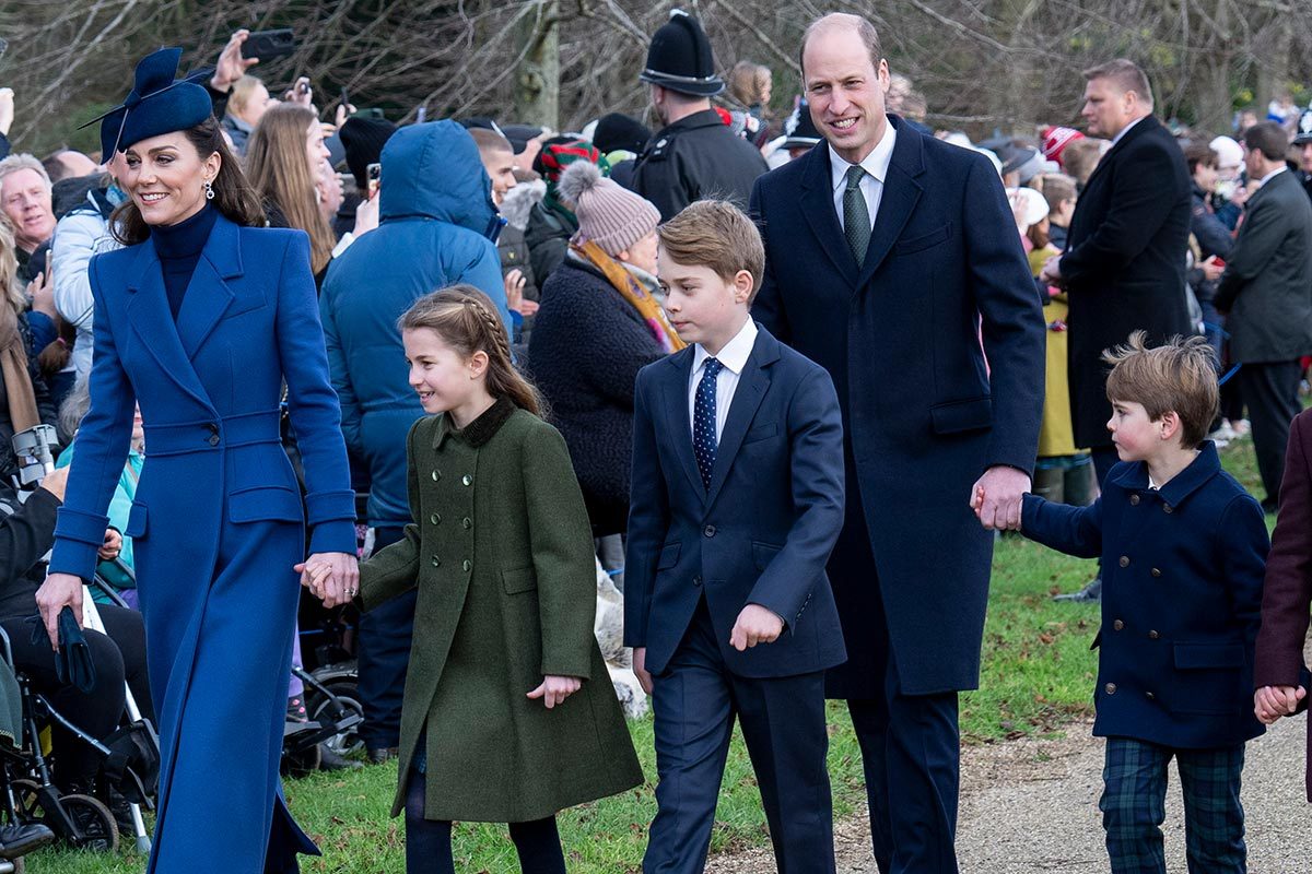 The British Royal Family Attend The Christmas Morning Service