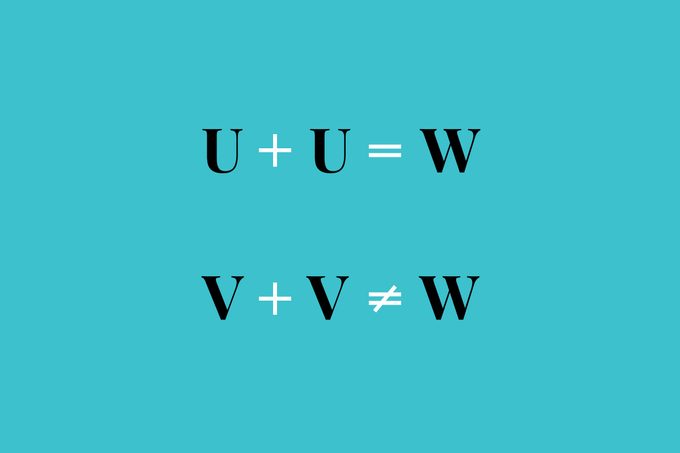 This Is Why “W” Is Pronounced Double U and Not Double V