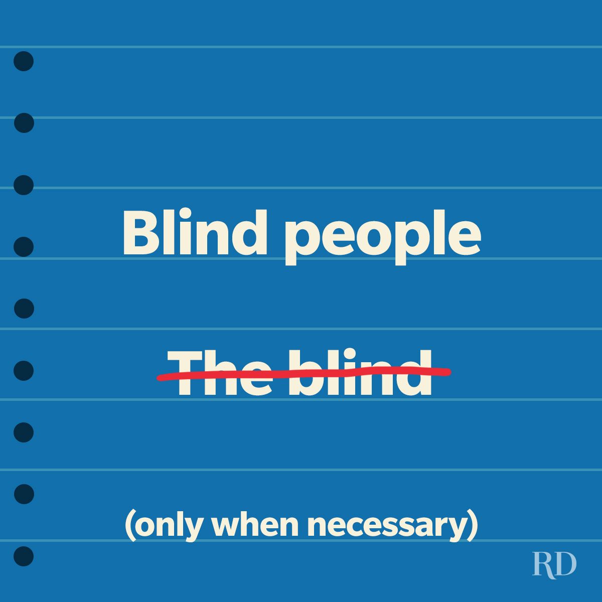 A crossed out word to indicate the right use of English grammar with a non crossed out correct form.