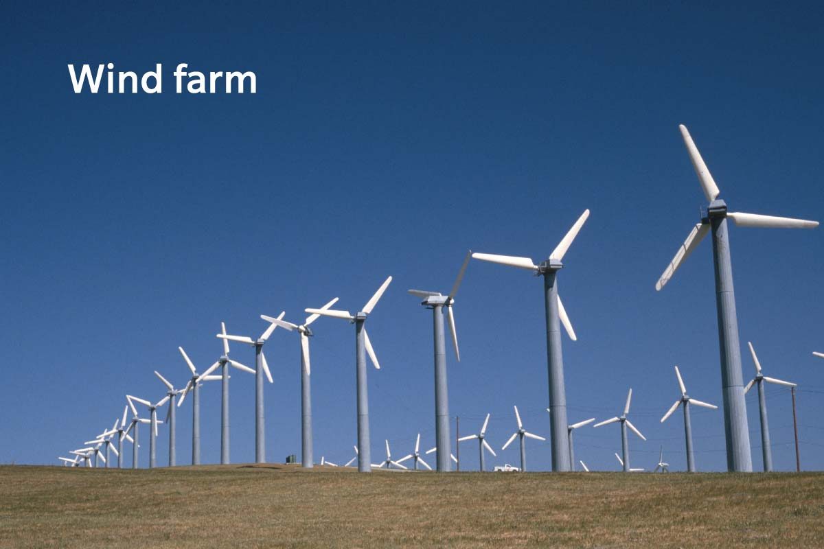 Wind Farm Wind Turbines